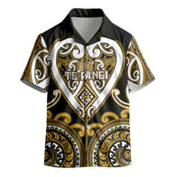 Custom Aotearoa Ngai Te Rangi Kid Hawaiian Shirt Maori Tribal Pattern LT05 - Polynesian Pride
