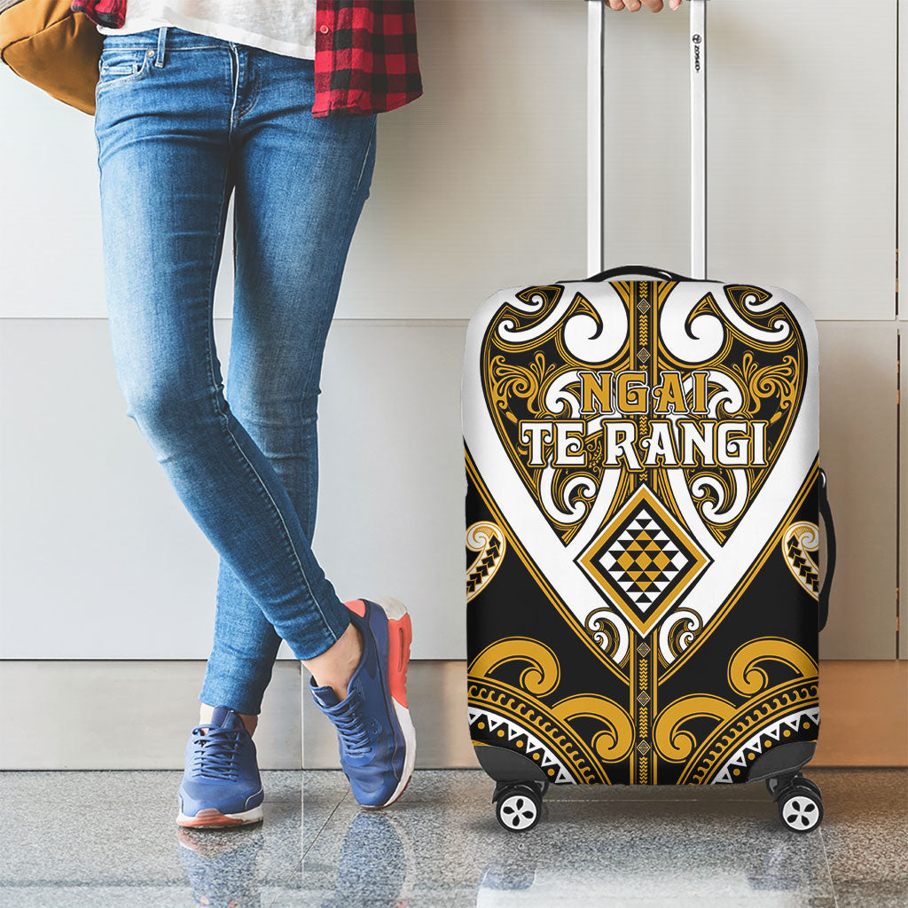 Aotearoa Ngai Te Rangi Luggage Cover Maori Tribal Pattern LT05 - Polynesian Pride