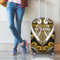 Aotearoa Ngai Te Rangi Luggage Cover Maori Tribal Pattern LT05 - Polynesian Pride