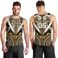 Custom Aotearoa Ngai Te Rangi Men Tank Top Maori Tribal Pattern LT05 - Polynesian Pride