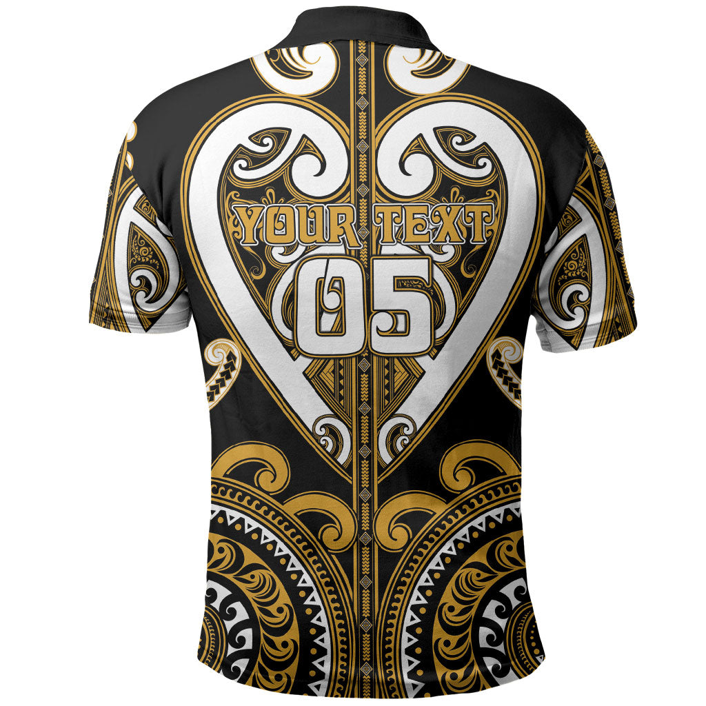 Custom Aotearoa Ngai Te Rangi Polo Shirt Maori Tribal Pattern LT05 - Polynesian Pride