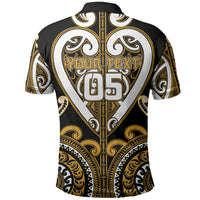 Custom Aotearoa Ngai Te Rangi Polo Shirt Maori Tribal Pattern LT05 - Polynesian Pride