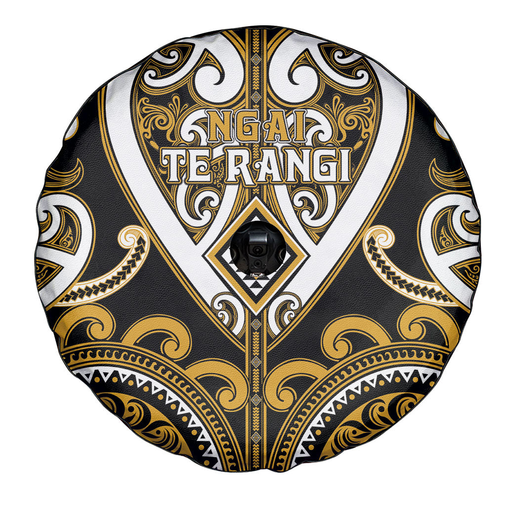Aotearoa Ngai Te Rangi Spare Tire Cover Maori Tribal Pattern LT05 - Polynesian Pride