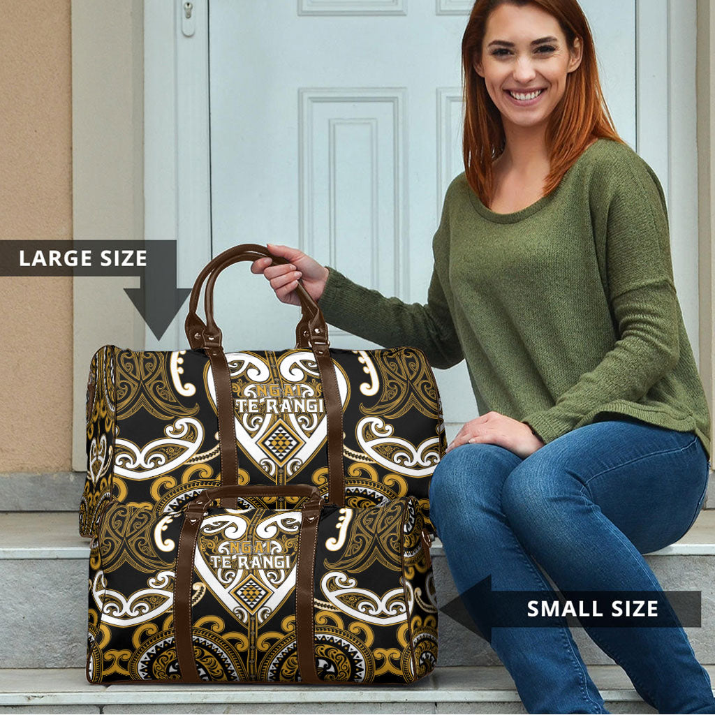 Aotearoa Ngai Te Rangi Travel Bag Maori Tribal Pattern LT05 - Polynesian Pride