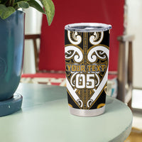 Custom Aotearoa Ngai Te Rangi Tumbler Cup Maori Tribal Pattern LT05 - Polynesian Pride