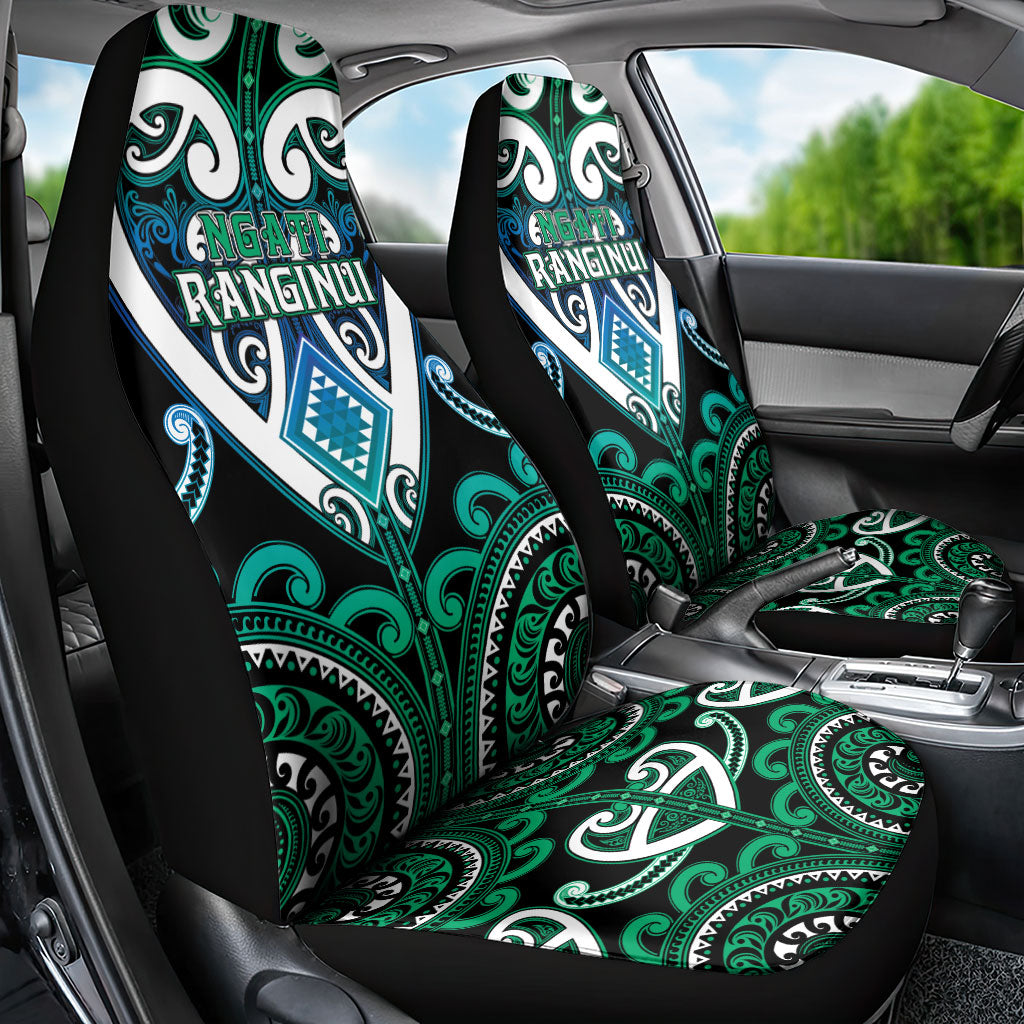 Aotearoa Ngati Ranginui Car Seat Cover Maori Tribal Pattern LT05 - Polynesian Pride