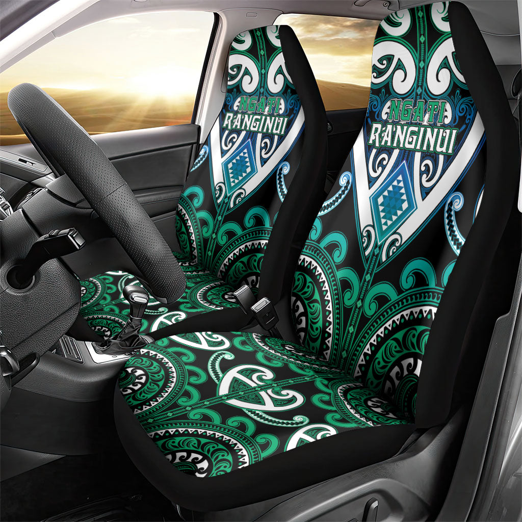 Aotearoa Ngati Ranginui Car Seat Cover Maori Tribal Pattern LT05 - Polynesian Pride