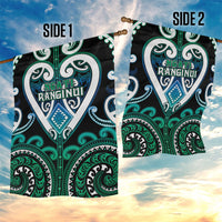 Aotearoa Ngati Ranginui Garden Flag Maori Tribal Pattern LT05 - Polynesian Pride