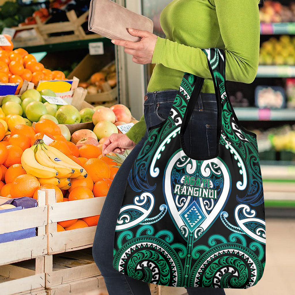 Aotearoa Ngati Ranginui Grocery Bag Maori Tribal Pattern LT05 - Polynesian Pride