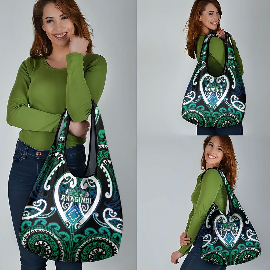 Aotearoa Ngati Ranginui Grocery Bag Maori Tribal Pattern LT05 - Polynesian Pride