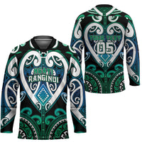 Custom Aotearoa Ngati Ranginui Hockey Jersey Maori Tribal Pattern LT05 - Polynesian Pride