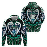 Custom Aotearoa Ngati Ranginui Hoodie Maori Tribal Pattern LT05 - Polynesian Pride