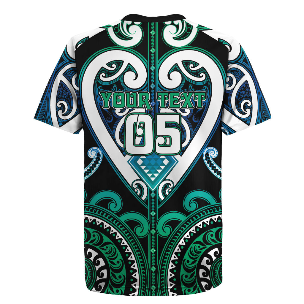 Custom Aotearoa Ngati Ranginui Rugby Jersey Maori Tribal Pattern LT05 - Polynesian Pride