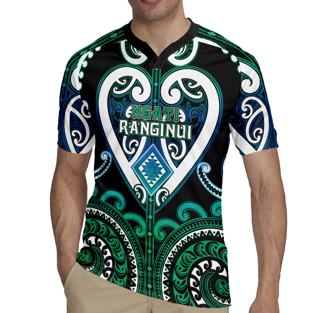 Custom Aotearoa Ngati Ranginui Rugby Jersey Maori Tribal Pattern LT05 - Polynesian Pride