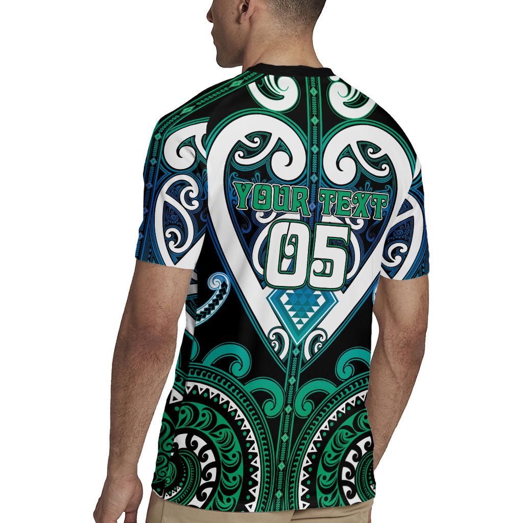 Custom Aotearoa Ngati Ranginui Rugby Jersey Maori Tribal Pattern LT05 - Polynesian Pride