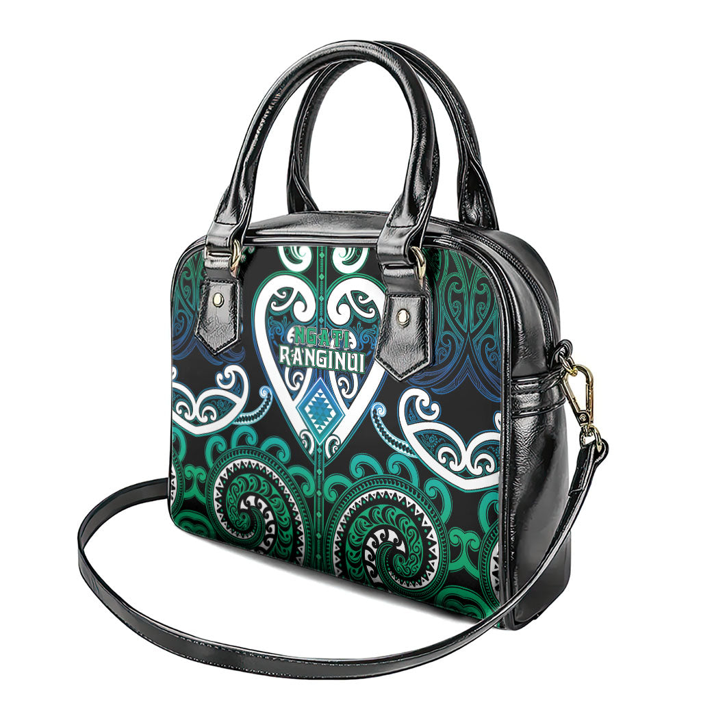 Aotearoa Ngati Ranginui Shoulder Handbag Maori Tribal Pattern LT05 - Polynesian Pride