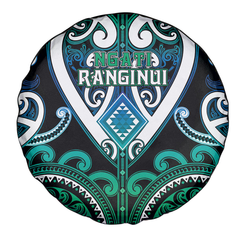 Aotearoa Ngati Ranginui Spare Tire Cover Maori Tribal Pattern LT05 - Polynesian Pride