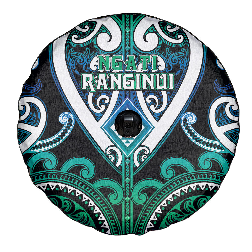 Aotearoa Ngati Ranginui Spare Tire Cover Maori Tribal Pattern LT05 - Polynesian Pride