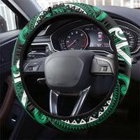 Aotearoa Ngati Ranginui Steering Wheel Cover Maori Tribal Pattern LT05 - Polynesian Pride