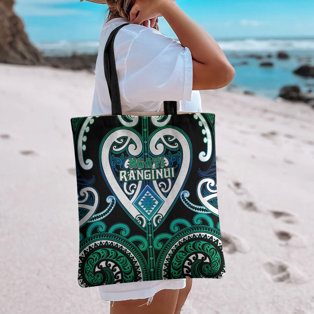 Aotearoa Ngati Ranginui Tote Bag Maori Tribal Pattern LT05 - Polynesian Pride