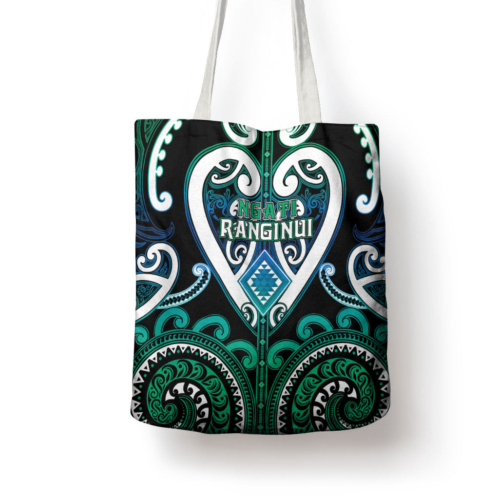 Aotearoa Ngati Ranginui Tote Bag Maori Tribal Pattern LT05 - Polynesian Pride