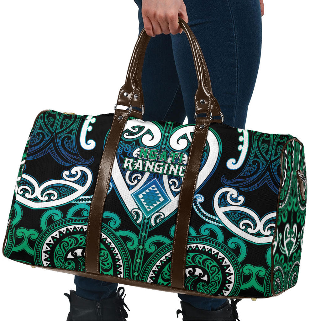 Aotearoa Ngati Ranginui Travel Bag Maori Tribal Pattern LT05 - Polynesian Pride