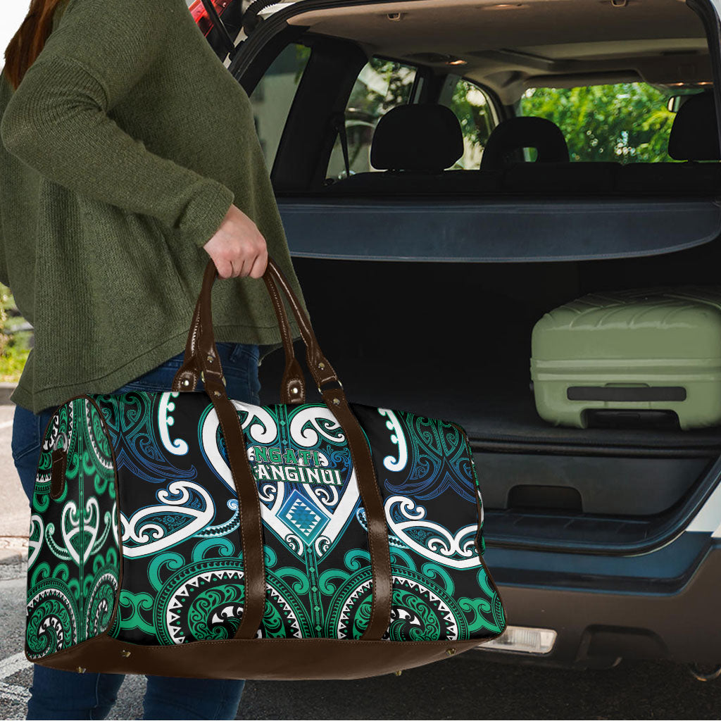 Aotearoa Ngati Ranginui Travel Bag Maori Tribal Pattern LT05 - Polynesian Pride
