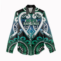 Custom Aotearoa Ngati Ranginui Women Casual Shirt Maori Tribal Pattern LT05 - Polynesian Pride