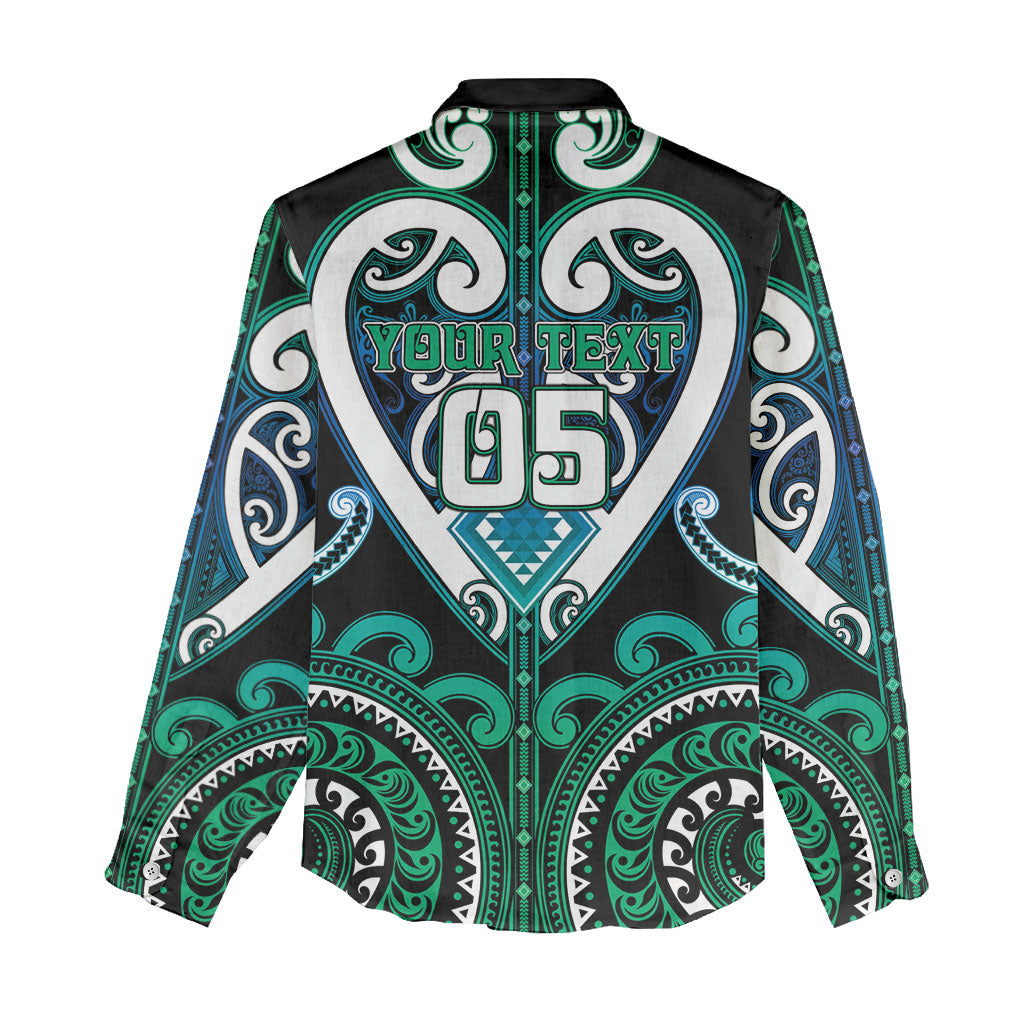 Custom Aotearoa Ngati Ranginui Women Casual Shirt Maori Tribal Pattern LT05 - Polynesian Pride