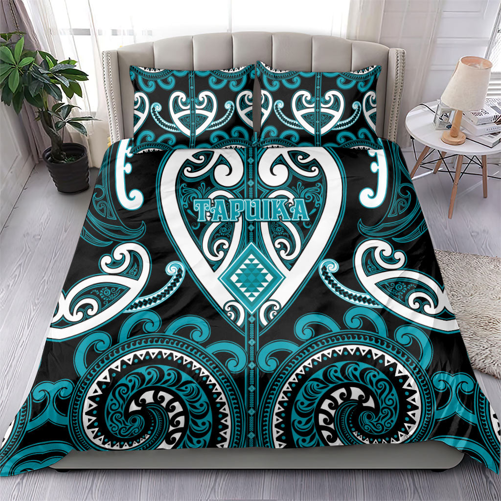 Aotearoa Tapuika Bedding Set Maori Tribal Pattern LT05 - Polynesian Pride