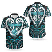 Custom Aotearoa Tapuika Couples Matching Mermaid Dress and Hawaiian Shirt Maori Tribal Pattern LT05 - Polynesian Pride