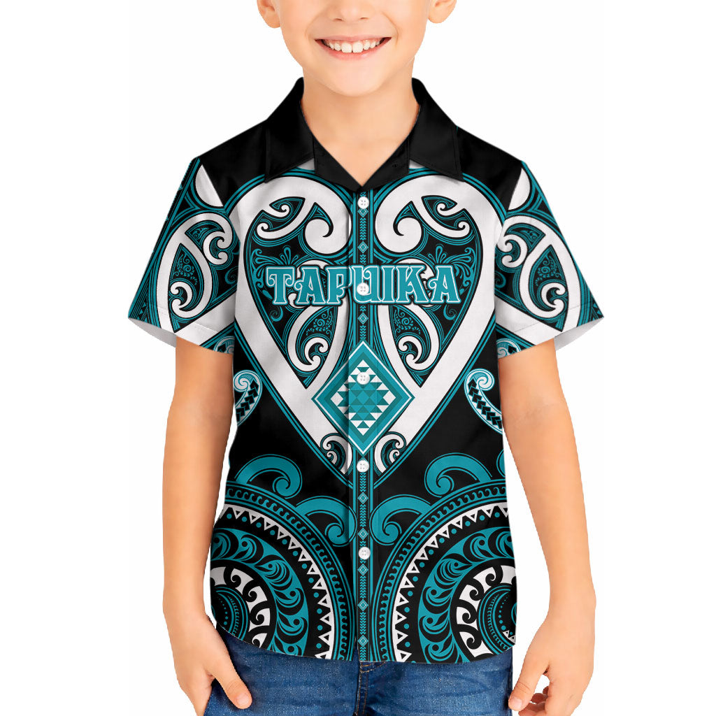 Custom Aotearoa Tapuika Hawaiian Shirt Maori Tribal Pattern LT05 - Polynesian Pride