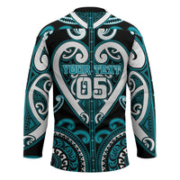 Custom Aotearoa Tapuika Hockey Jersey Maori Tribal Pattern LT05 - Polynesian Pride