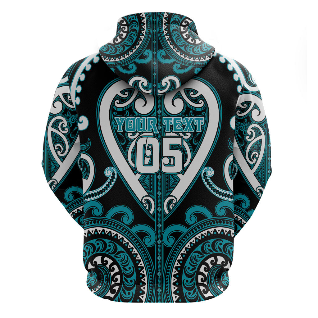 Custom Aotearoa Tapuika Hoodie Maori Tribal Pattern LT05 - Polynesian Pride