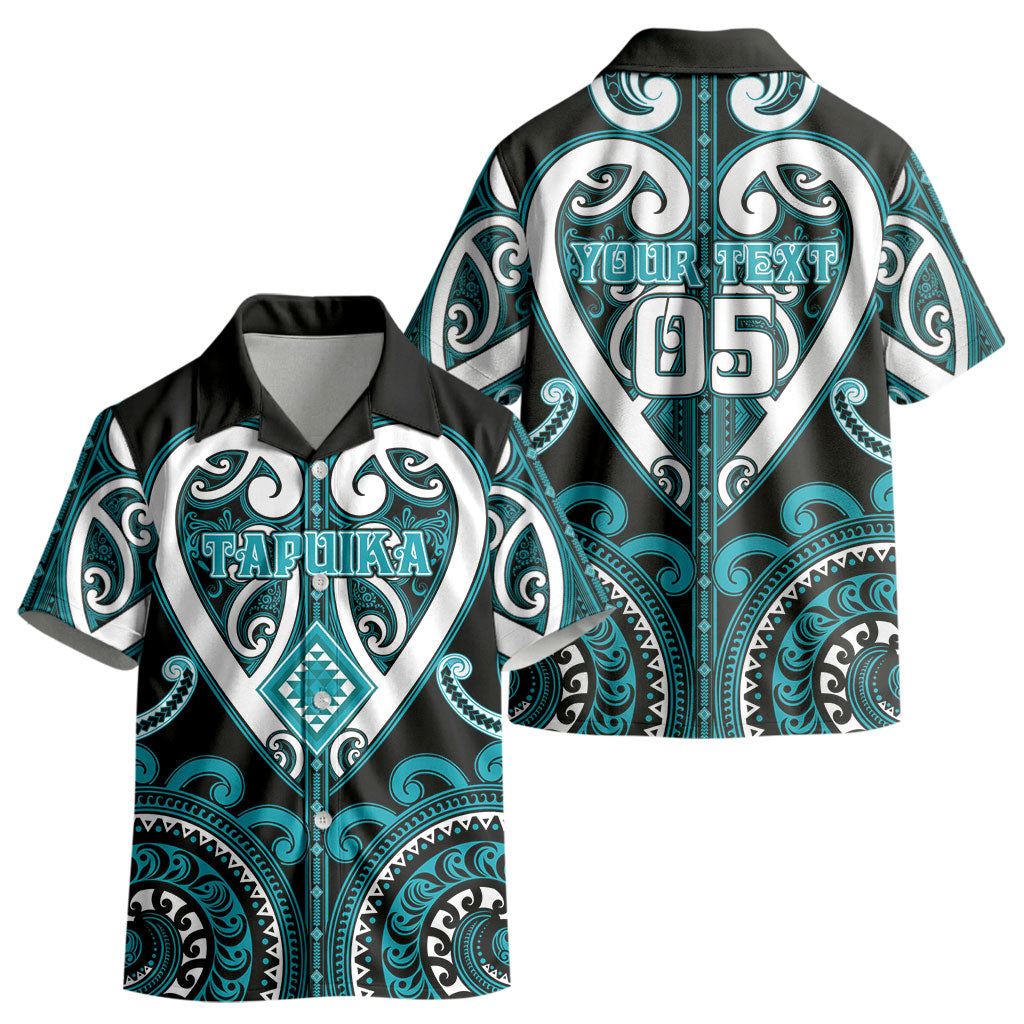 Custom Aotearoa Tapuika Kid Hawaiian Shirt Maori Tribal Pattern LT05 - Polynesian Pride