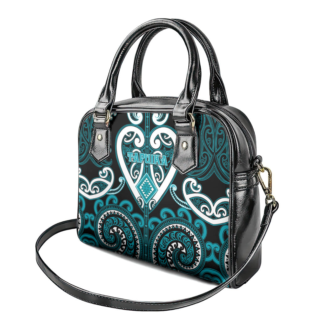 Aotearoa Tapuika Shoulder Handbag Maori Tribal Pattern LT05 - Polynesian Pride