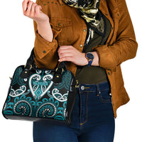 Aotearoa Tapuika Shoulder Handbag Maori Tribal Pattern LT05 - Polynesian Pride