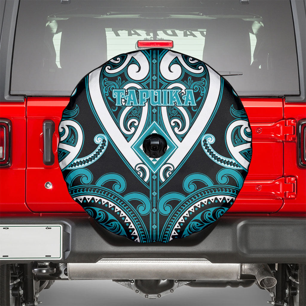 Aotearoa Tapuika Spare Tire Cover Maori Tribal Pattern LT05 - Polynesian Pride