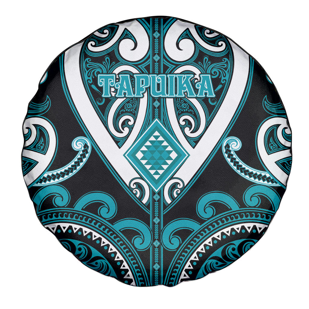 Aotearoa Tapuika Spare Tire Cover Maori Tribal Pattern LT05 - Polynesian Pride