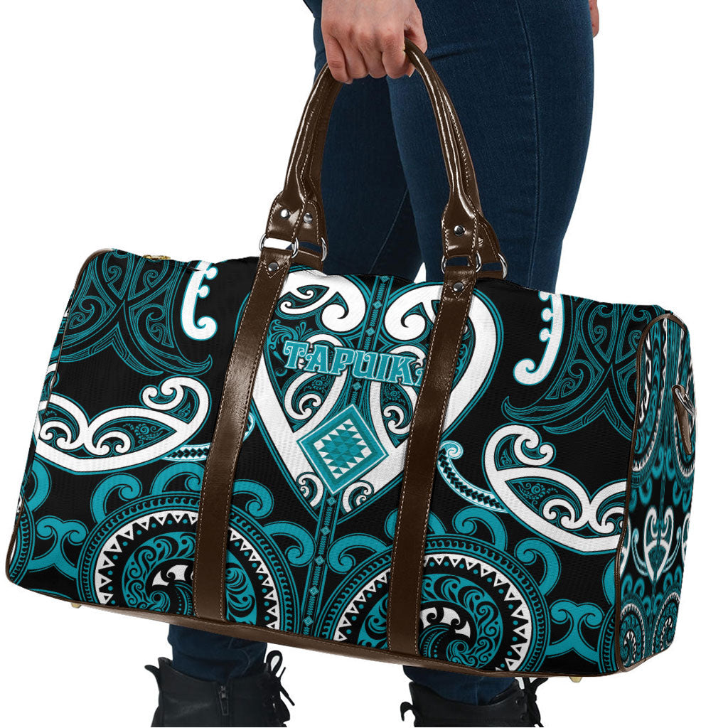 Aotearoa Tapuika Travel Bag Maori Tribal Pattern LT05 - Polynesian Pride