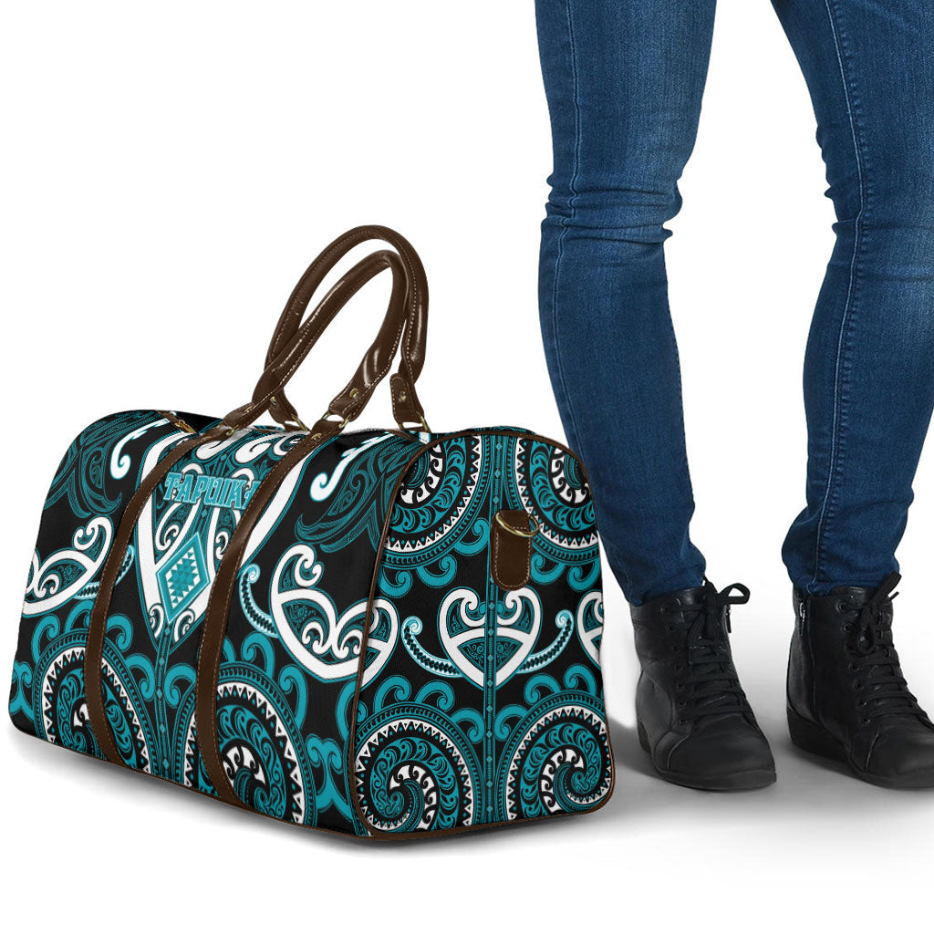 Aotearoa Tapuika Travel Bag Maori Tribal Pattern LT05 - Polynesian Pride
