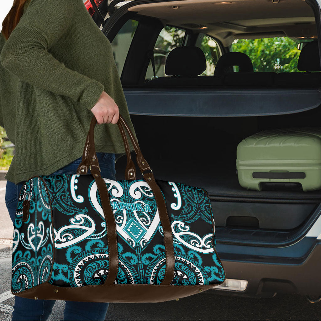 Aotearoa Tapuika Travel Bag Maori Tribal Pattern LT05 - Polynesian Pride