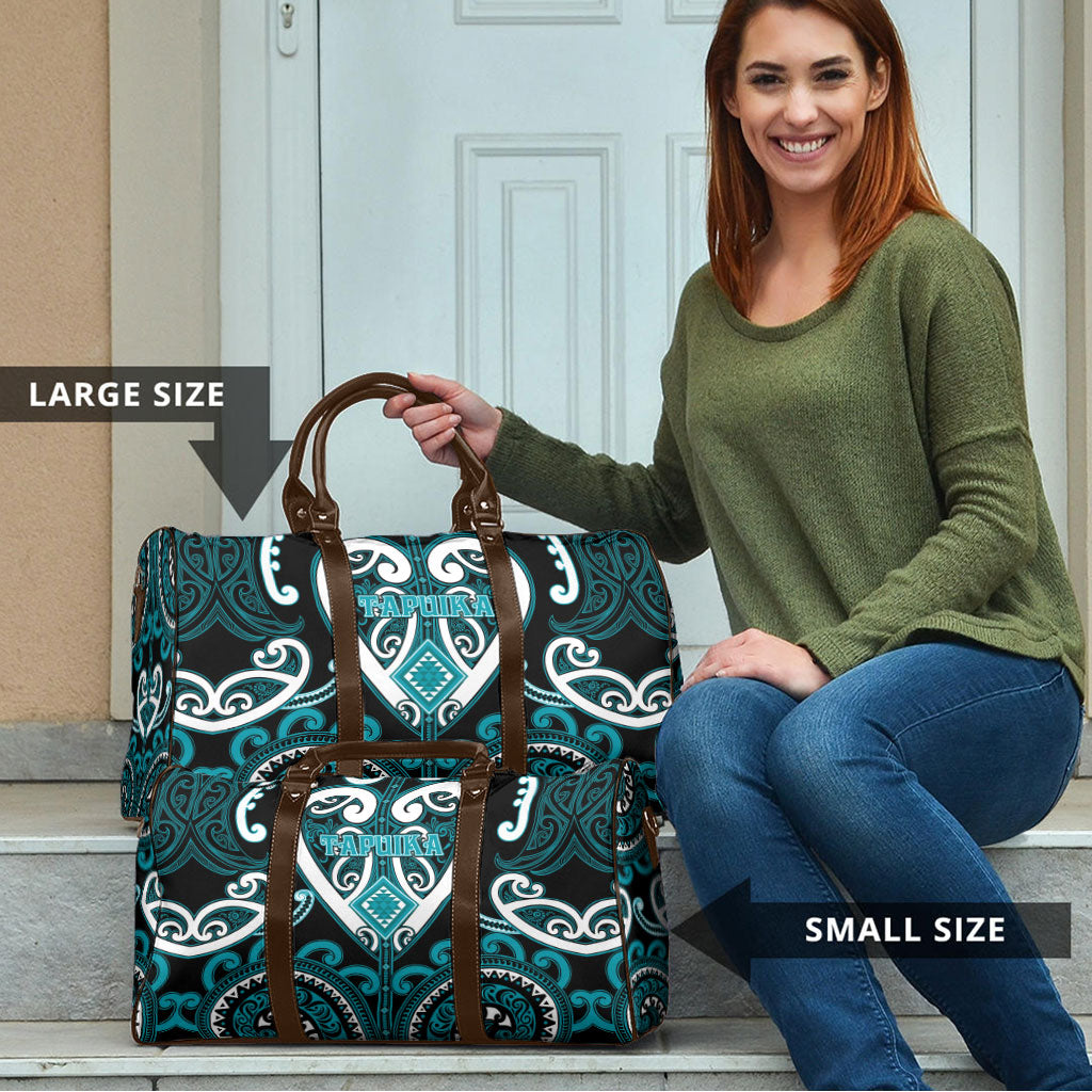 Aotearoa Tapuika Travel Bag Maori Tribal Pattern LT05 - Polynesian Pride