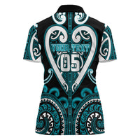 Custom Aotearoa Tapuika Women Polo Shirt Maori Tribal Pattern LT05 - Polynesian Pride
