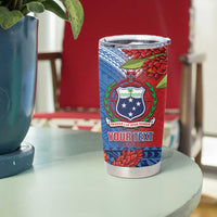 Personalised Samoa Tumbler Cup Teuila Torch Ginger Mix Polynesian Tribal LT05 - Polynesian Pride