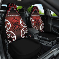 Aotearoa Mana Motuhake Car Seat Cover Poutama With Maori Pattern - Polynesian Pride