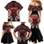 Personalised Aotearoa Mana Motuhake Family Matching Mermaid Dress and Hawaiian Shirt Poutama With Maori Pattern - Polynesian Pride