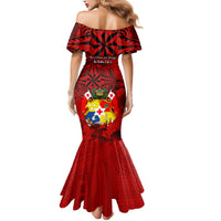 tonga-king-tupou-i-day-mermaid-dress-tropical-flowers-with-ngatu-pattern