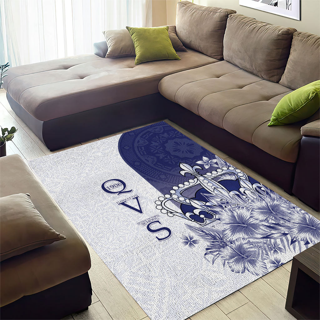Fiji Queen Victoria School 1906 Area Rug Floreat Viti LT05 - Polynesian Pride