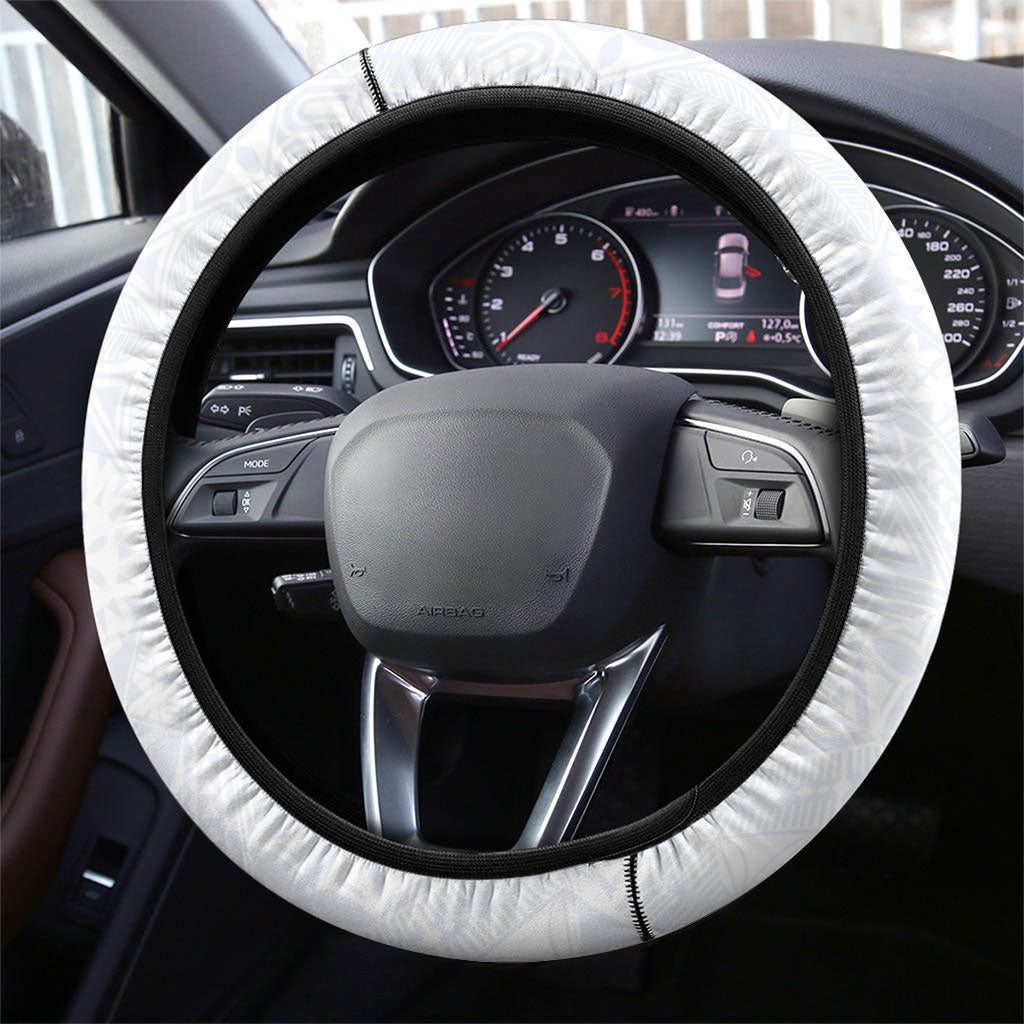 Fiji Queen Victoria School 1906 Steering Wheel Cover Floreat Viti LT05 - Polynesian Pride